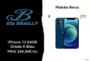 Smartphone Apple iPhone 12 64GB Grade A Bleu