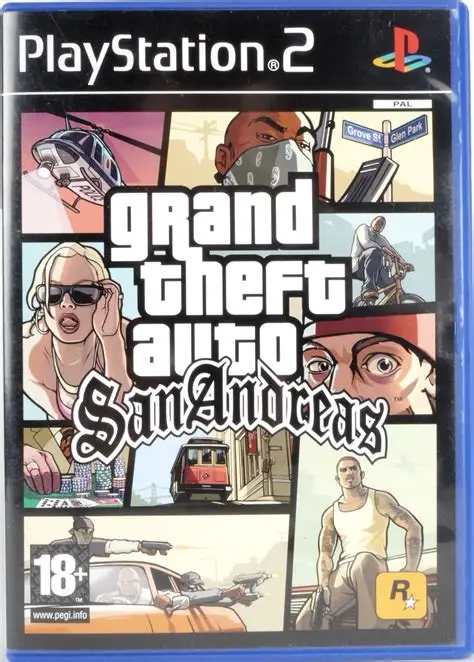 GTA San Andreas PS2 